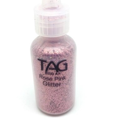 TAG Body Art Glitter Rose Pink